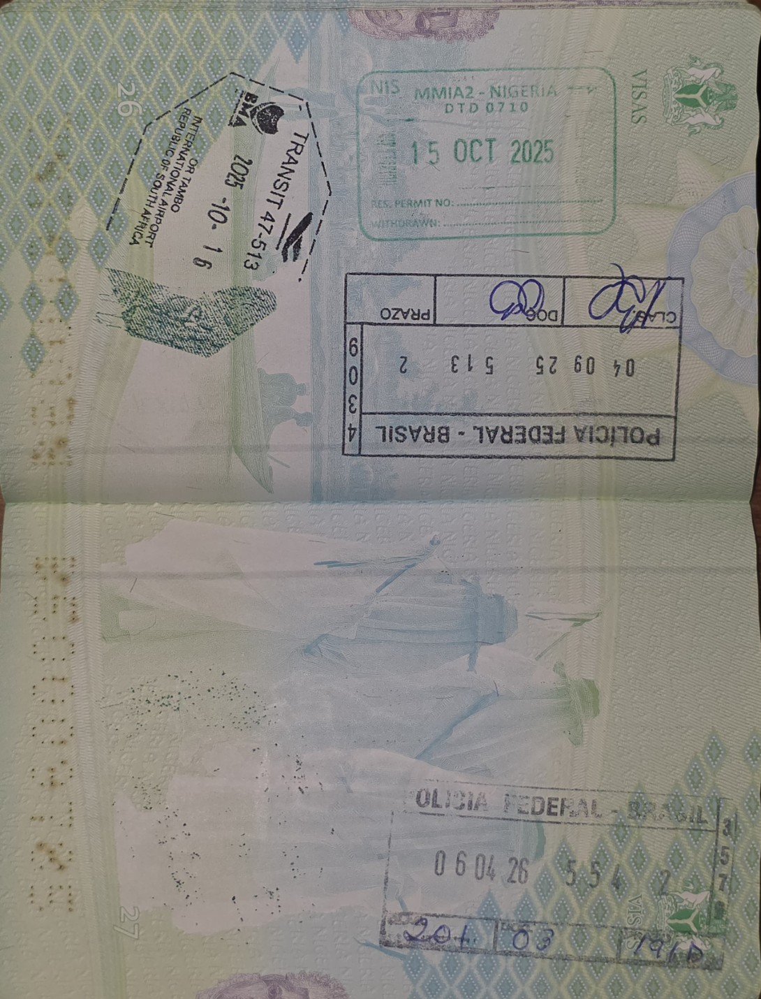 Entry Stamp Example 2